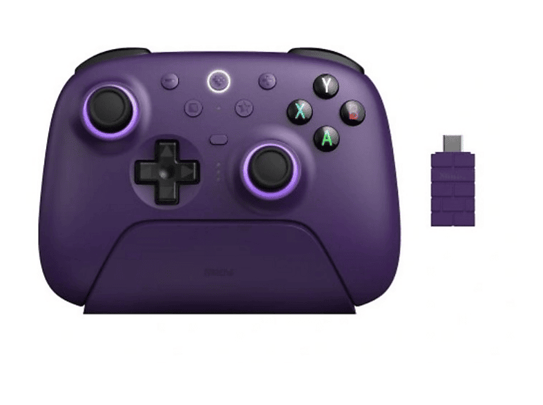 Kontroler bezprzewodowy 8BitDo Ultimate 2 Wireless 2.4G Fioletowy – zdjęcie 2