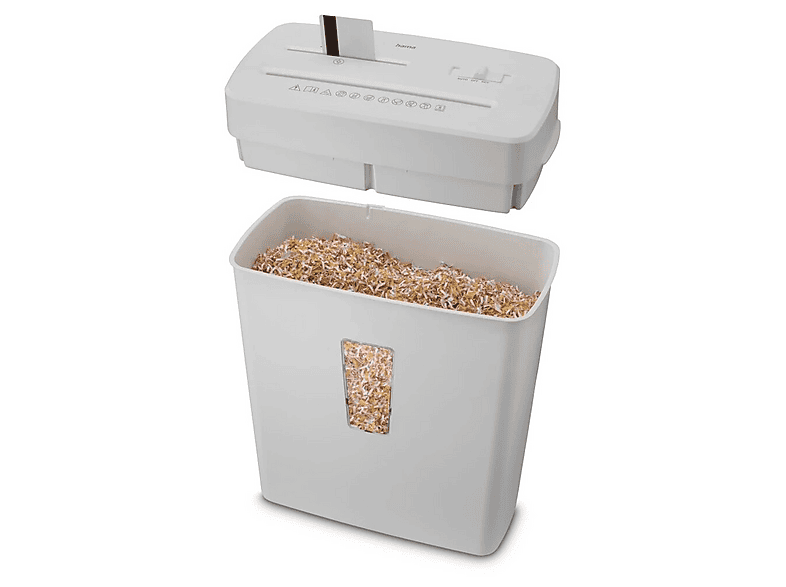 Niszczarka HAMA Prime M50CD-W Shredder 13 L, P-5, Ścinki, Automatyczny Start/Stop, Funkcja cofania – zdjęcie 3