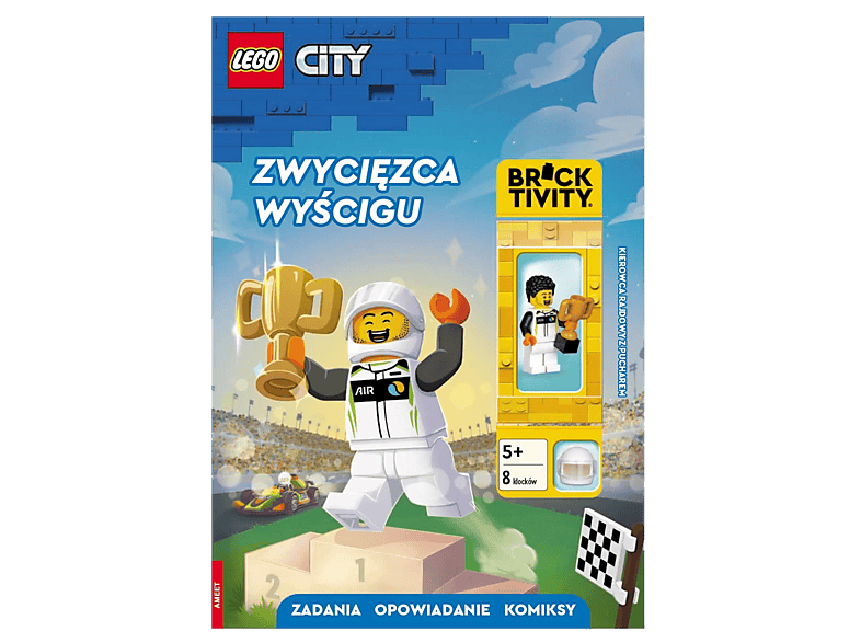Książka LEGO City. Zwycięzca wyścigu