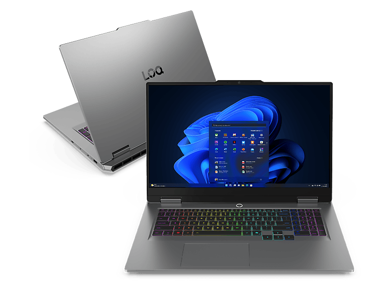 Laptop LENOVO LOQ 17IRX10 FHD / Intel® Core i5-13450HX 16 GB RAM 512 SSD GeForce RTX™ 5050 DLSS 4 Windows 11 Home Szaro-czarny