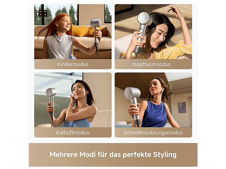 movA Shine 10 Haarföhn Silber (1600 Watt) — Foto 5 von 5