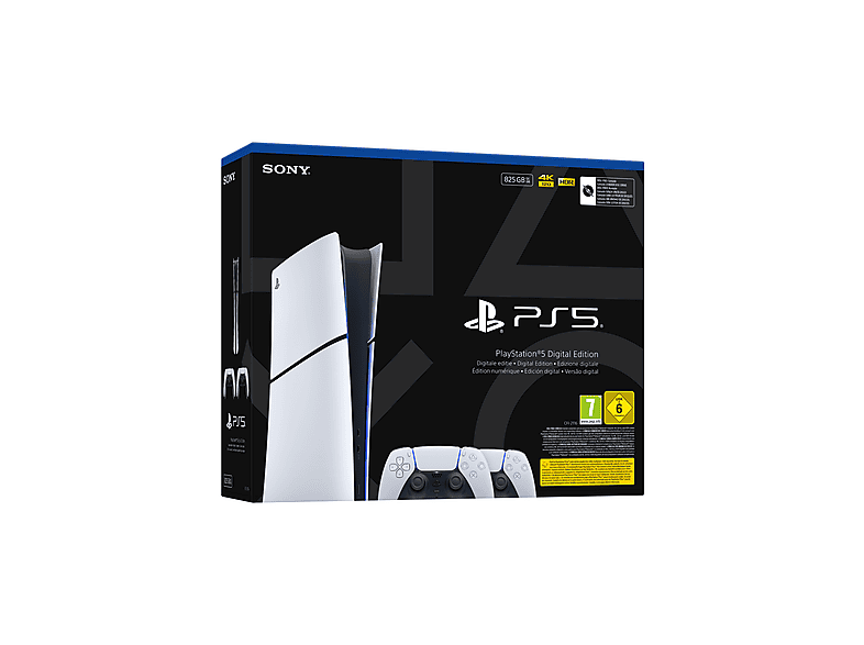 SONY PlayStation®5 - Digital-Edition 2x DualSense® Wireless-Controller Bundle