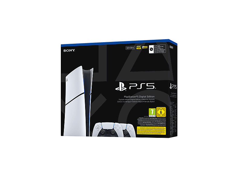 Thumbnail - SONY PlayStation®5 - Digital-Edition 2x DualSense® Wireless-Controller Bundle