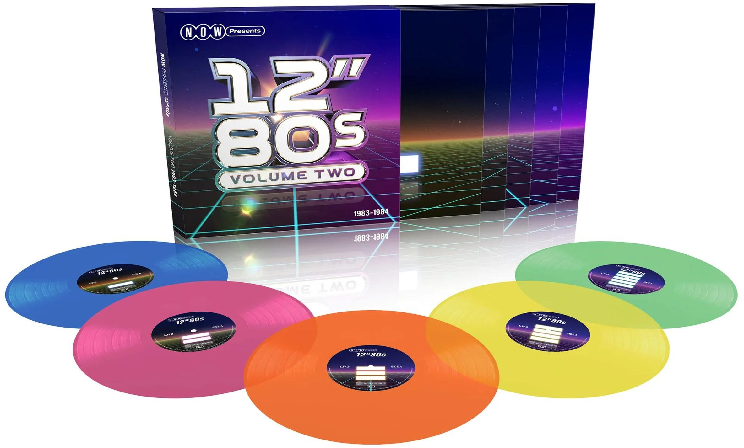 Különböző előadók - Now Presents: 12" 80's Volume Two 1983-1984 (Limited Coloured Vinyl) (Vinyl LP (nagylemez))