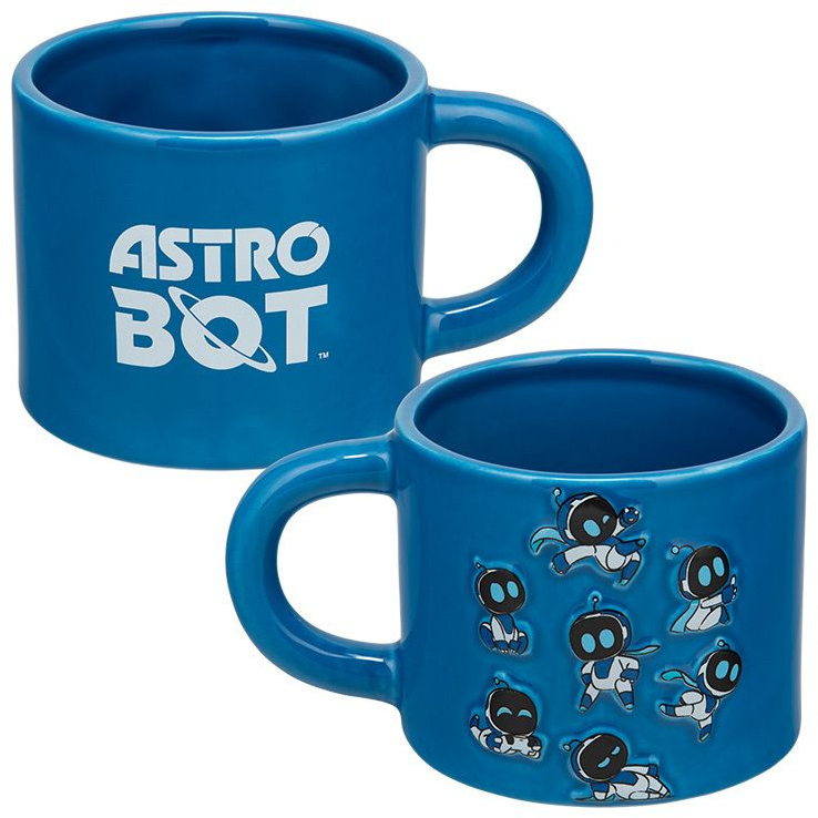Astro Bot dombornyomott bögre