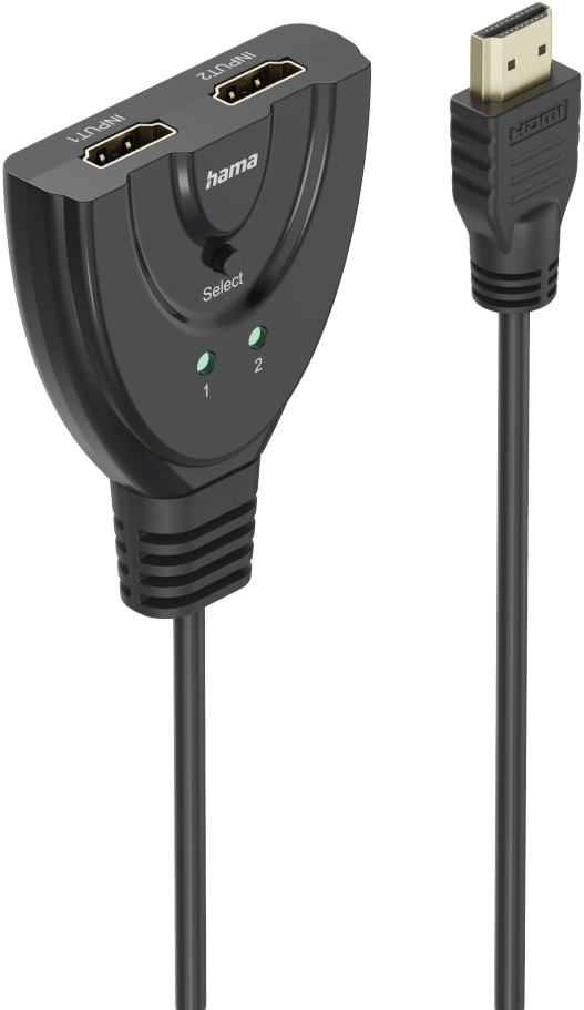 HAMA HDMI közösítő, 4K, aranyozott (205323)