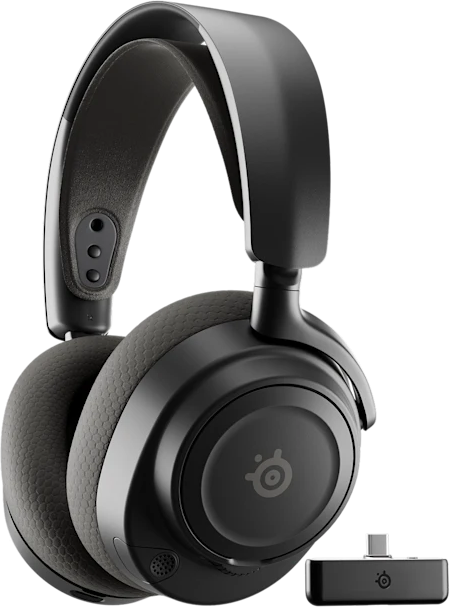 STEELSERIES Arctis Nova 7X Gen 2 vezeték nélküli Bluetooth gaming fejhallgató mikrofonnal Xbox-hoz, fekete