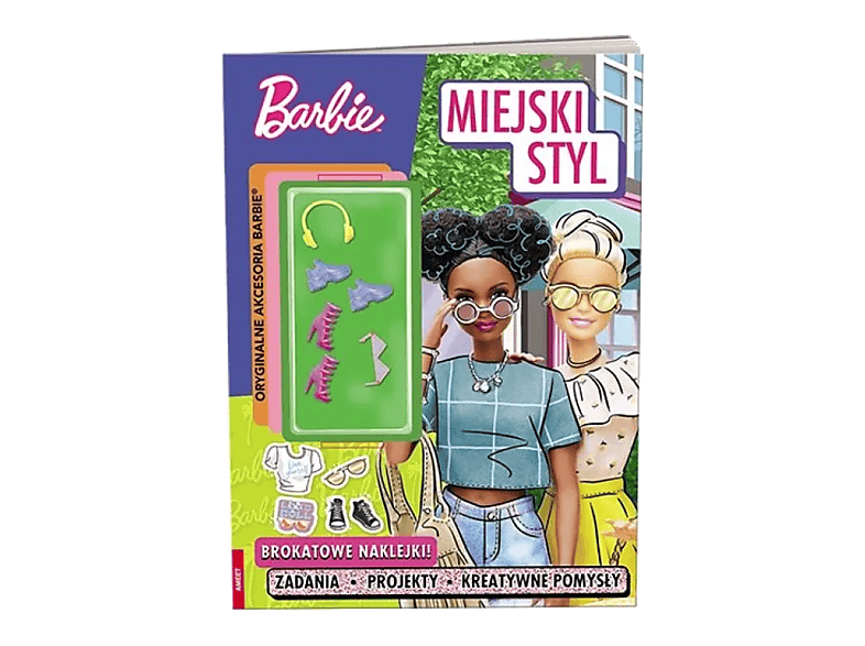 Książka MATTEL Barbie Miejski styl