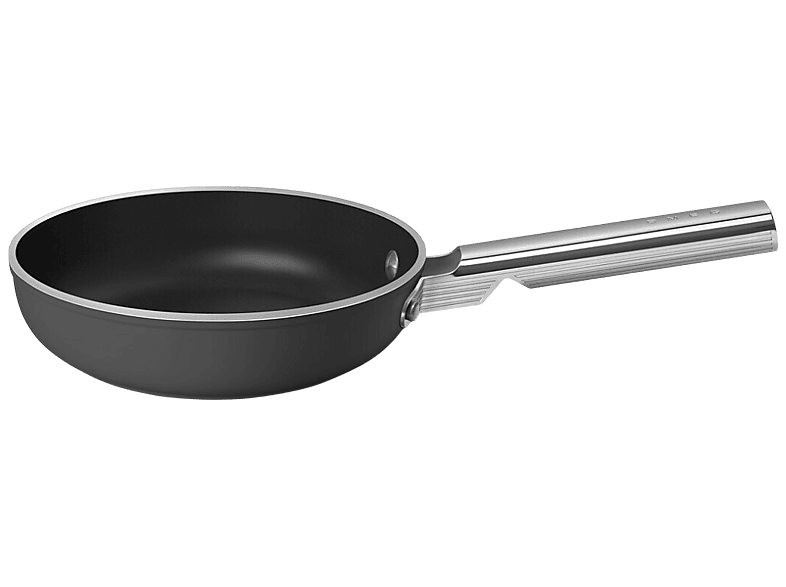 Smeg FPF2002BLM 50' Style Bratpfanne (Edelstahl, passend für alle Herdarten, 20 cm, PFAS-frei)