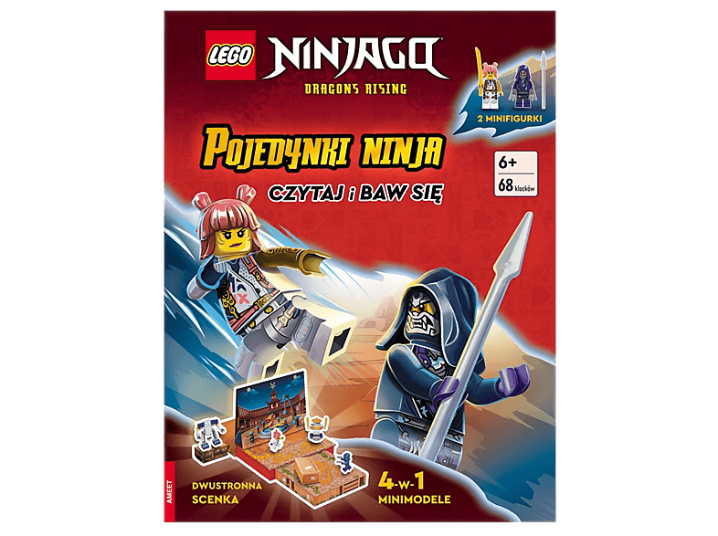 Książka LEGO Ninjago. Pojedynki ninja Wielokolorowy