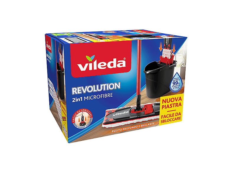 KIT PULIZIA VILEDA REVOLUTION BOX