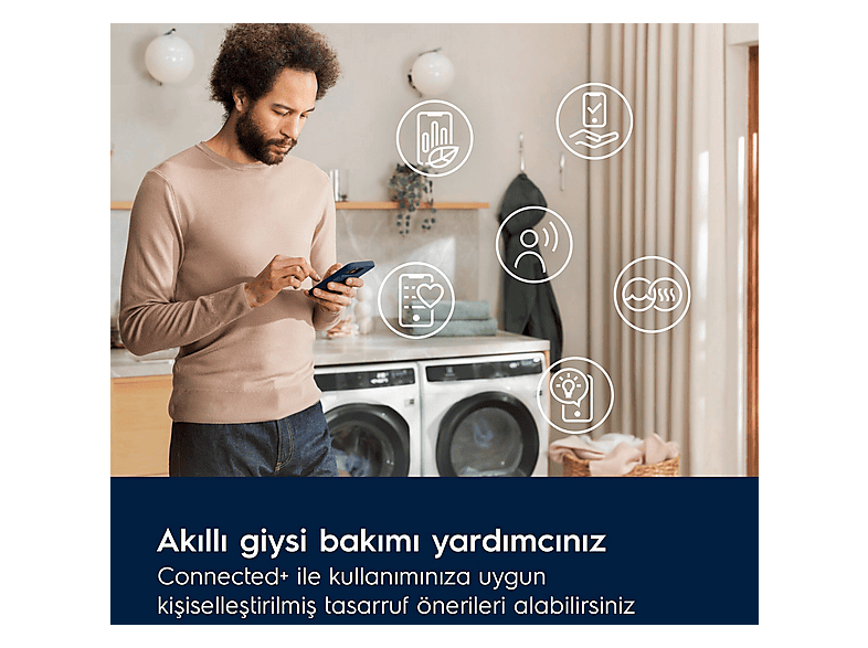 ELECTROLUX W8D595MTC 800 Serisi UltraCare SmartSelect 9 kg C