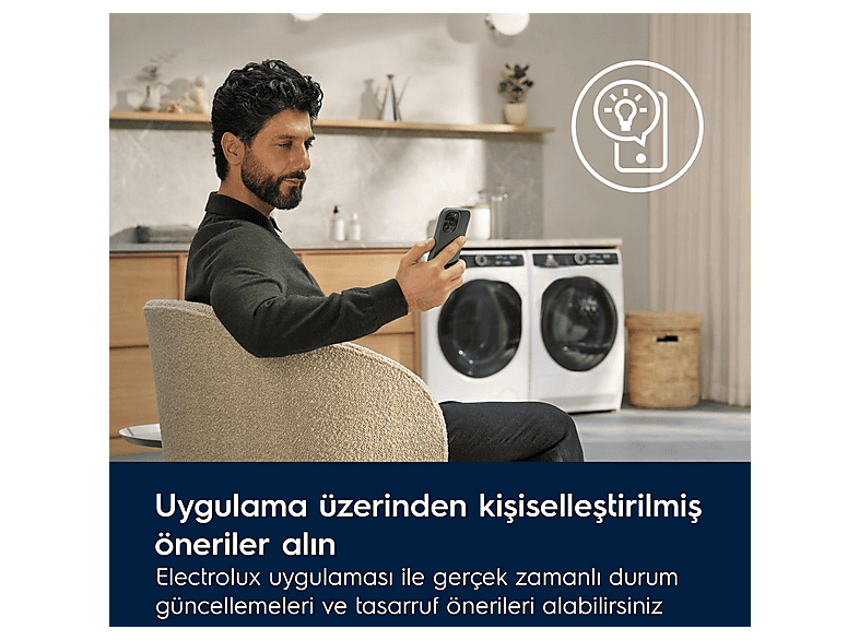 ELECTROLUX W8D595MTC 800 Serisi UltraCare SmartSelect 9 kg C