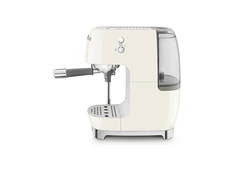 Smeg ECF03CREU 50's Style Siebträgermaschine (Creme, 1650 Watt, 15 bar) — Foto 4 von 4