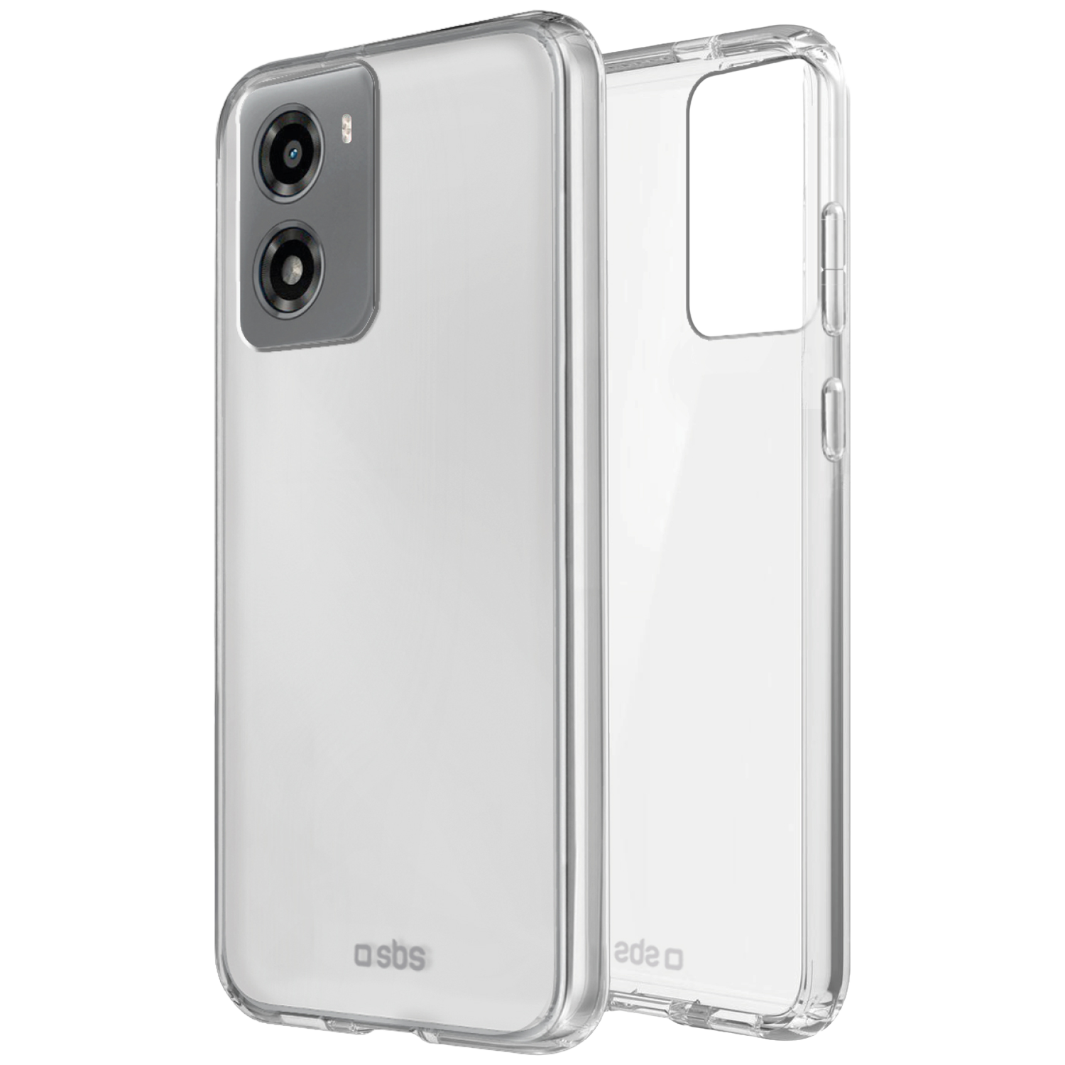 SBS MOBILE Skinny Cover Telefoonhoesje voor Motorola Moto G05 Transparent afbeelding