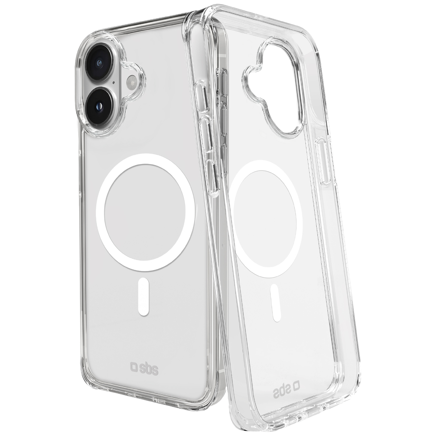Sbs Light Mag Telefoonhoesje Voor Apple Iphone 16 Transparent