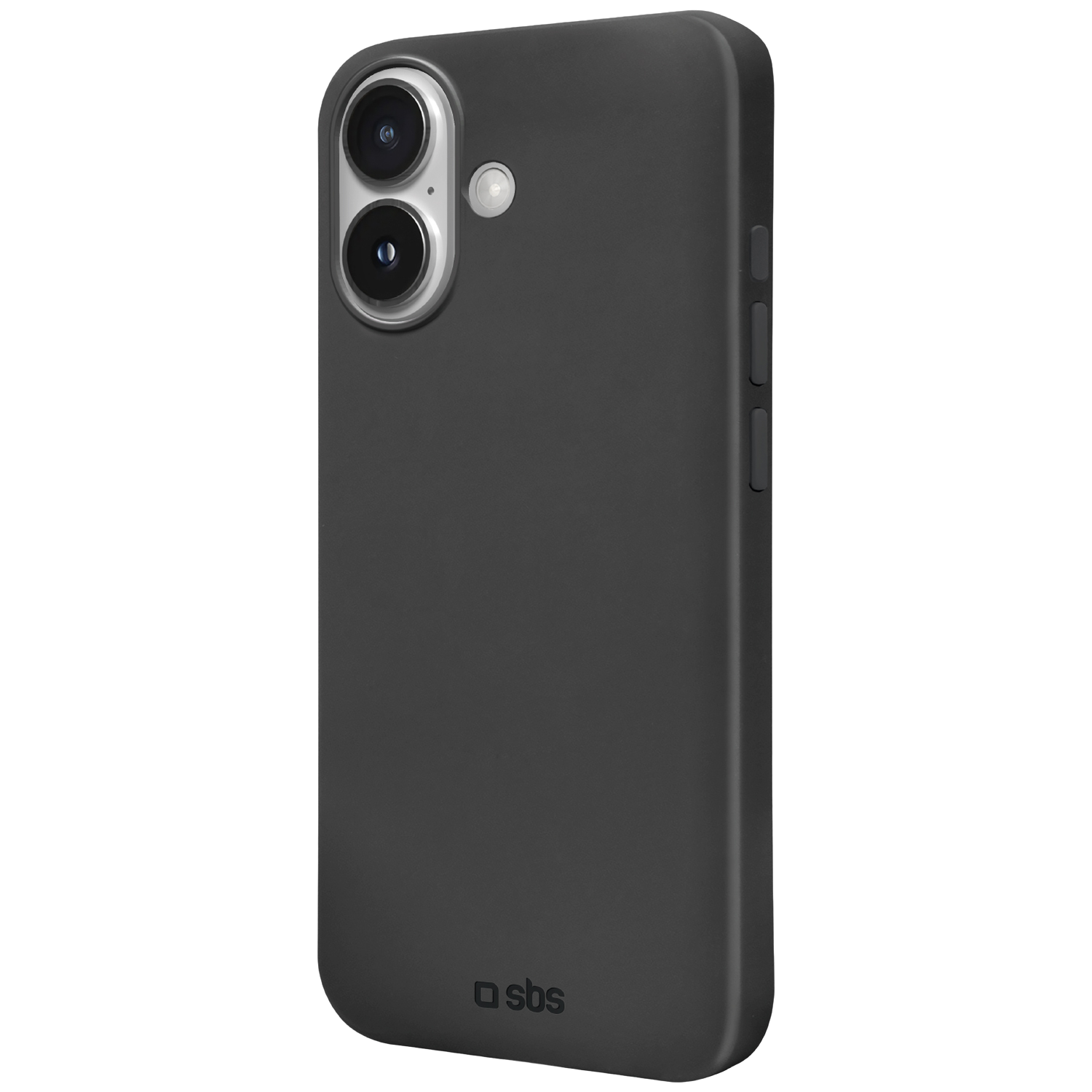 SBS MOBILE Cover Instinct Telefoonhoesje voor Apple iPhone 16 Zwart afbeelding
