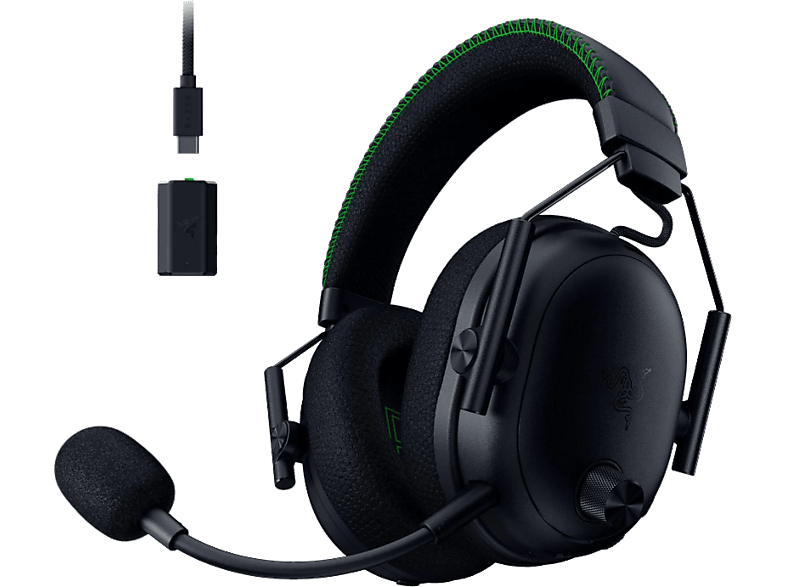 Razer BlackShark V3 Pro Wireless ANC Gaming-Headset schwarz/grün für Xbox Series; Gaming Headset