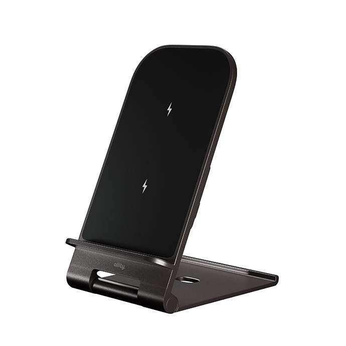 ALLITY Vezeték nélküli töltő, 15W, grafitszürke (AWC-100_15W)