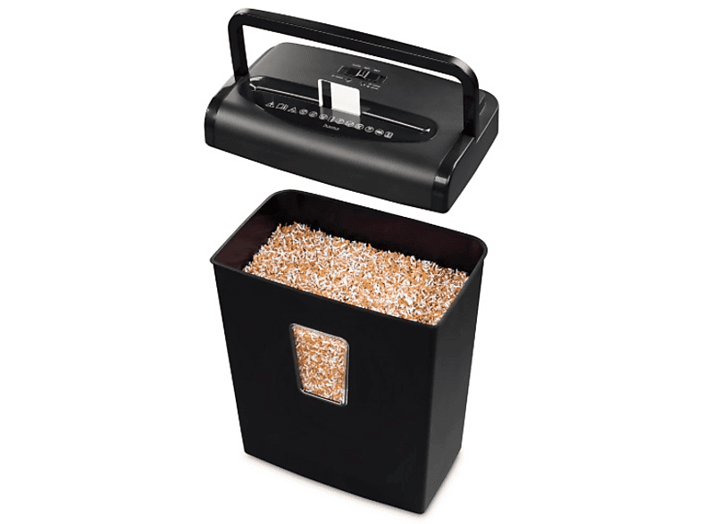 Niszczarka HAMA Prime M80 Shredder 20 L, P-5, Ścinki, Automatyczny Start/Stop, Funkcja cofania – zdjęcie 2
