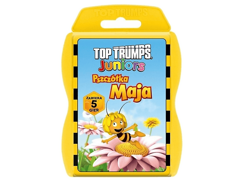 Gra karciana WINNING MOVES Top Trumps Juniores Pszczółka Maja Wielokolorowy