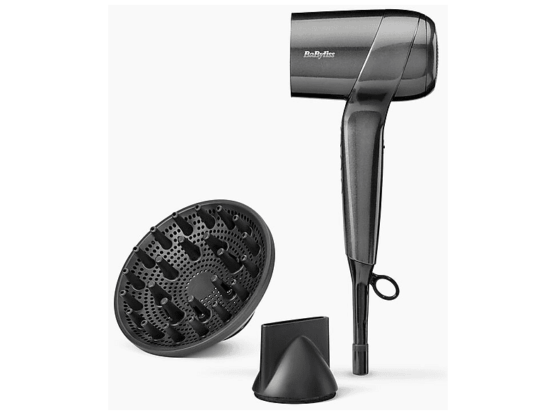 BaByliss Digital Titanium Shine D6200DE Jonizacja Dyfuzor Zimny nawiew 1600W 3 prędkości 3 temperatury