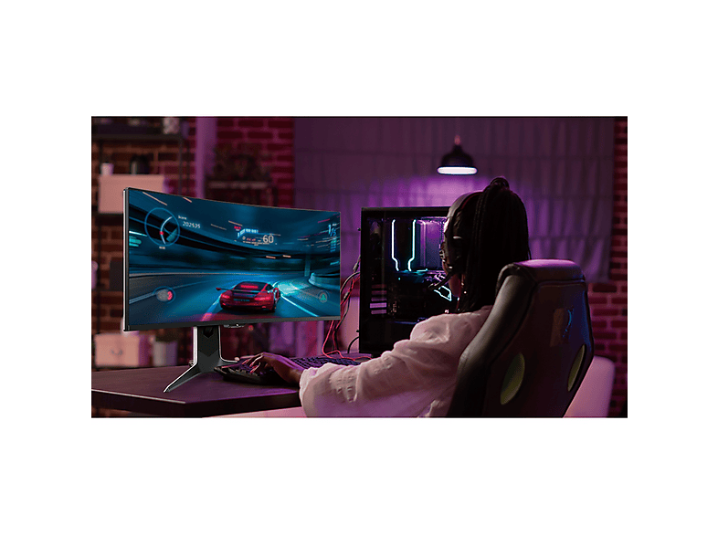 TCL 34R83Q QD-Mini LED Gaming Monitor | 34 inch - WQHD - 3440 x
