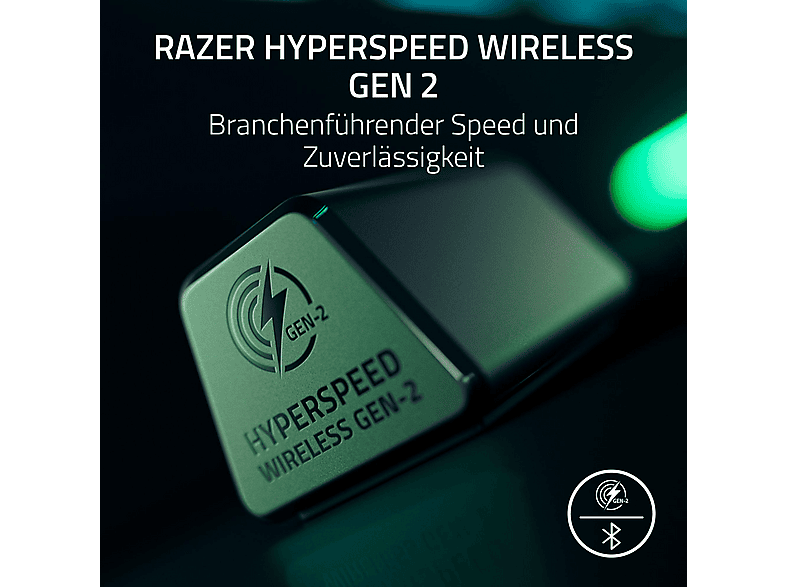 Thumbnail - RAZER Blackshark V3 Pro, Over-ear Gaming-Headset Bluetooth Schwarz