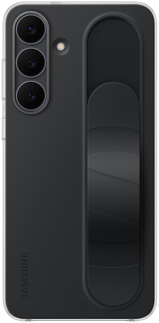 SAMSUNG Galaxy S25 FE Stand Grip tok, fekete (EF-GS731CBEGWW)