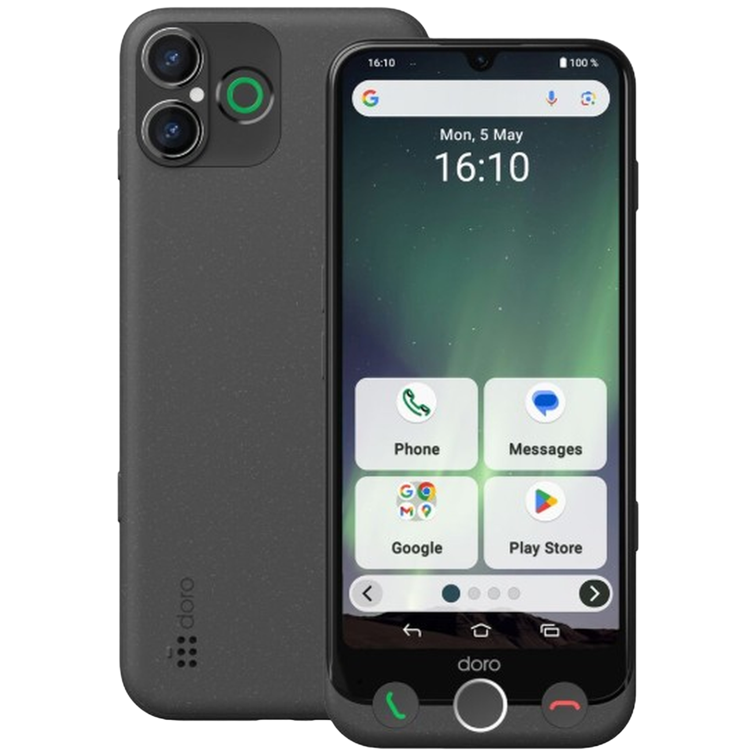 Doro Aurora A30 Senior 128 Gb Graphite - Grijs