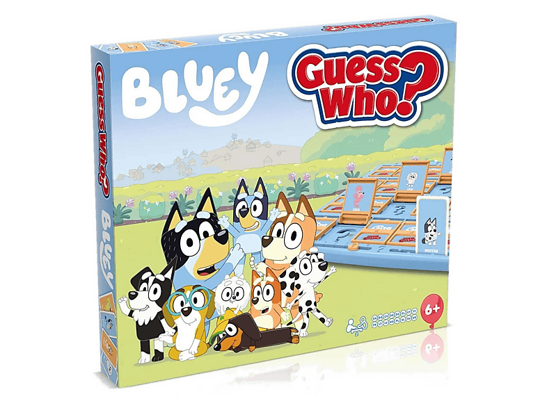 Gra planszowa WINNING MOVES Zgadnij kto to? Bluey Wielokolorowy