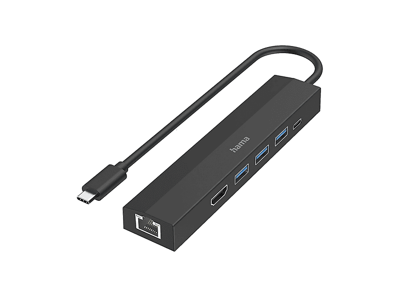 HUB USB-C HAMA Multiport Type C 6 in 1