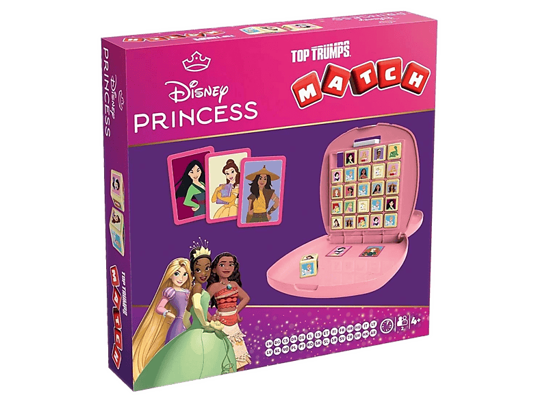 Gra planszowa WINNING MOVES Match Disney Princess Wielokolorowy