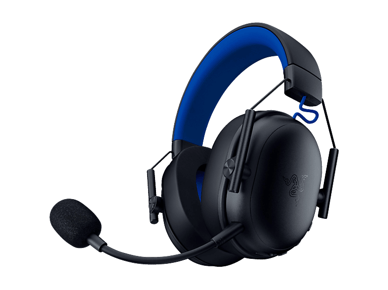 RAZER Blackshark V X Hyperspeed für PlayStation, Over-ear Gaming-Headset Bluetooth Schwarz