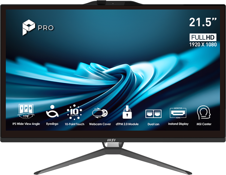 MSI 14M-430XEU-B51440016GS50XXGMS All-in-One PC (21,5 FHD/Core i5/16GB/512 GB SSD/NoOS)