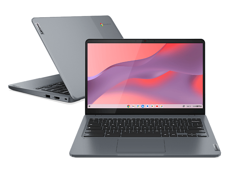 Chromebook LENOVO IdeaPad Slim 3 Chrome 14IAN8 FHD / Intel® Core™ i3-N305 8 GB RAM 128 eMMC UHD Google ChromeOS Szary