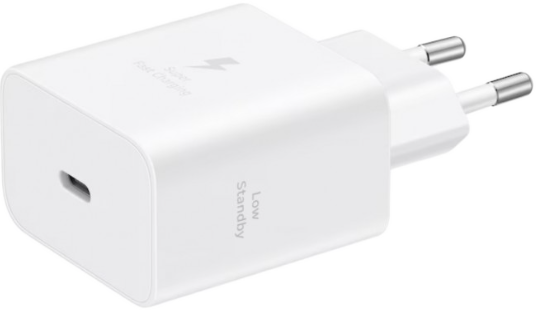 SAMSUNG hálózati adapter, 45W PD USB-C, fehér (EP-T4511NWEGEU)