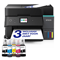 MediaMarkt EPSON EcoTank ET-4950 - Printen, kopiëren en scannen - Inkt - Kleur All-In-One-Printer aanbieding