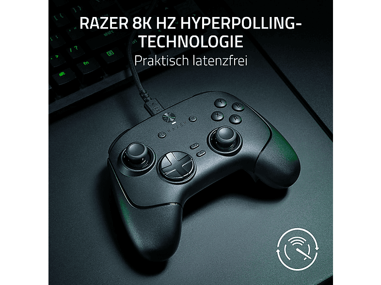 Thumbnail - RAZER Wolverine V3 Tournament Edition 8k - Kabelgebundener Esports-Controller Gaming-Controller Schwarz für PC