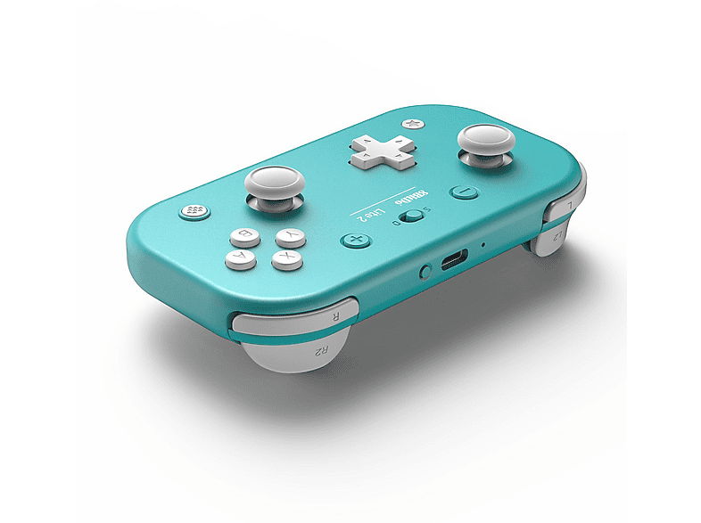 Thumbnail - 8BITDO Lite 2 Gaming Controller Türkis für Nintendo Switch, Switch Lite, Android