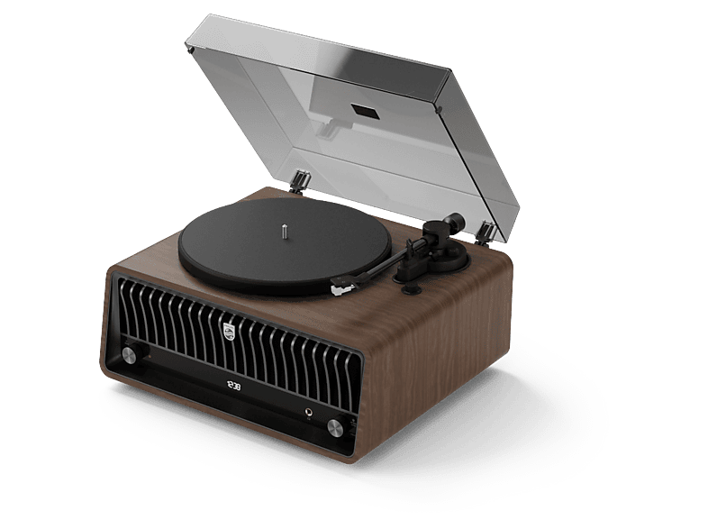 Philips Century Range - The Tina Tav9000d All In One Platenspeler Hout Zwart afbeelding