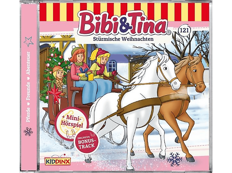 Bibi+tina - Folge 121:Stürmische Weihnachten [CD]