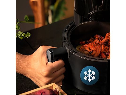 Cecotec Cecofry Pixel Friteuse sans huile 2,5 l à air chaud 2500 Touch, diététique, tactile et compacte, minuteur, contrôle de température, technologie PerfectCook, pieds antidérapants Cecotec Cecofry Pixel Friteuse sans huile 2,5 l à air chaud 2500 Touch, diététique, tactile et compacte, minuteur, contrôle de température, technologie PerfectCook, pieds antidérapants