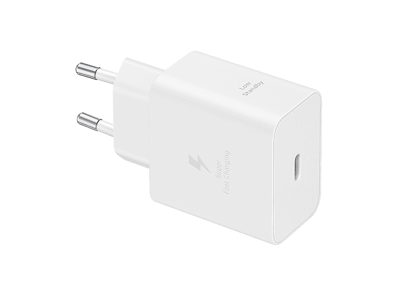 Caricabatteria Samsung 45W Power Adapter Da 45 W, Bianco