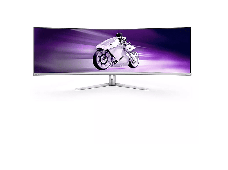 PHILIPS 49M2C8900L/00 48,9 Zoll Curved Gaming Monitor, DQHD, 0,03 ms Reaktionszeit, 250 cd/m², 144 Hz, Weiß — Foto 5 von 5