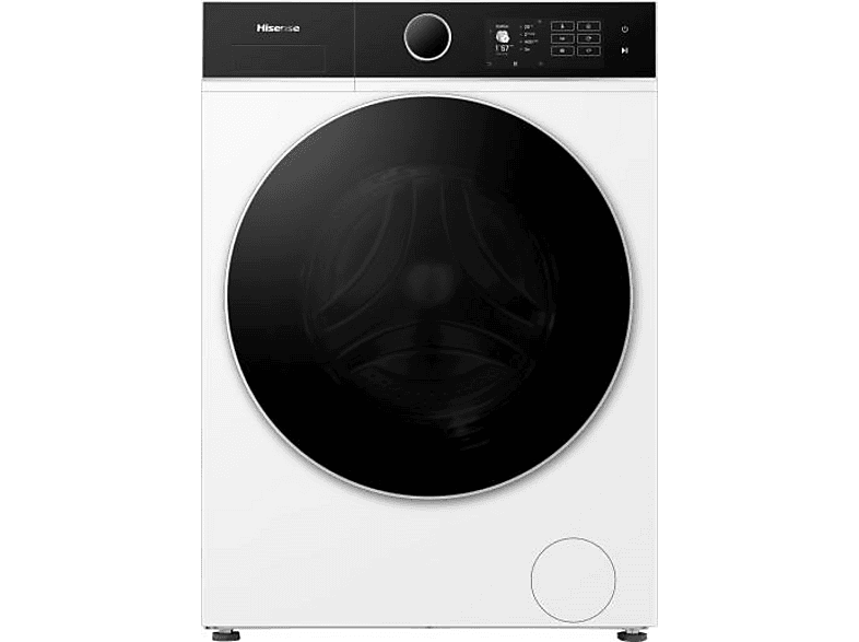 Hisense WD5I1245BWR Waschtrockner (12 kg / 8 kg, 1310 U/Min., freistehend, Weiß)