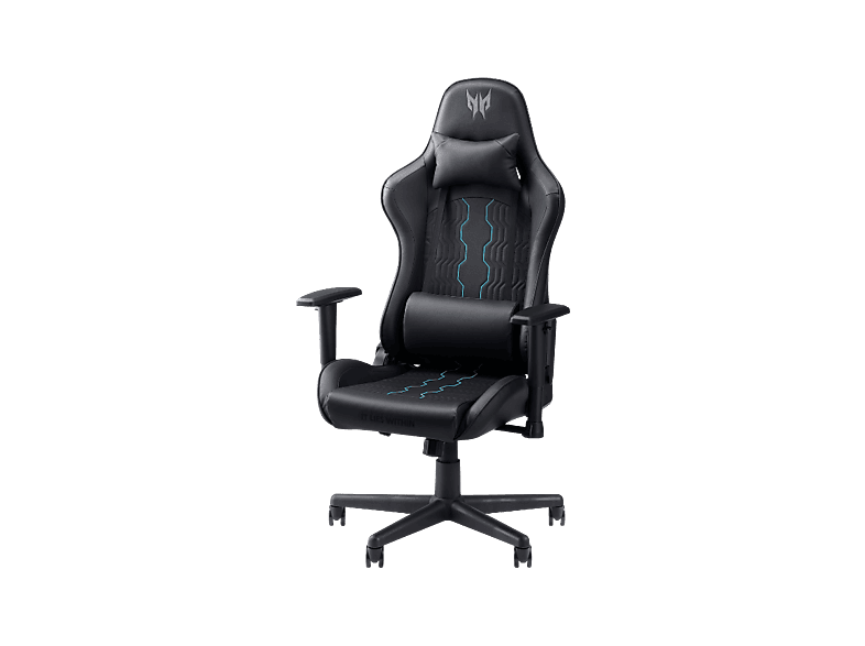 Acer Predator Rift Go 331 Gaming Stuhl, Ergonomischer Gaming Chair mit Verstellbarer Rückenlehne bis 160°, Schwarz/Blau — Foto 2 von 2