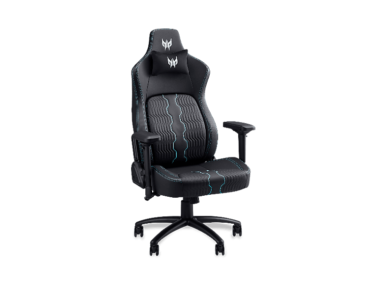 Acer Predator Rift Pro Gaming Chair, Ergonomischer Gaming-Stuhl mit 4D-Armlehnen und Magnet-Kopfkissen, Schwarz — Foto 2 von 2