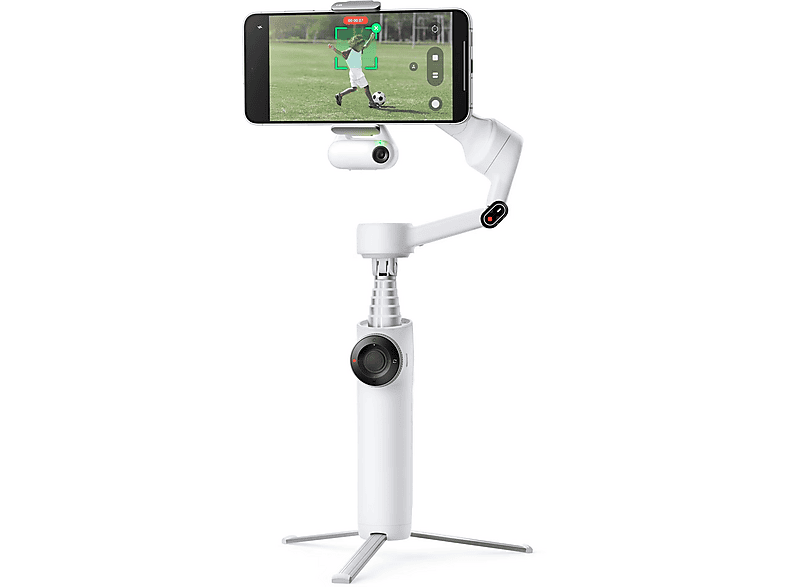 INSTA360 Flow 2 AI Tracker Bundle Smartphone-Gimbal, Schwarz