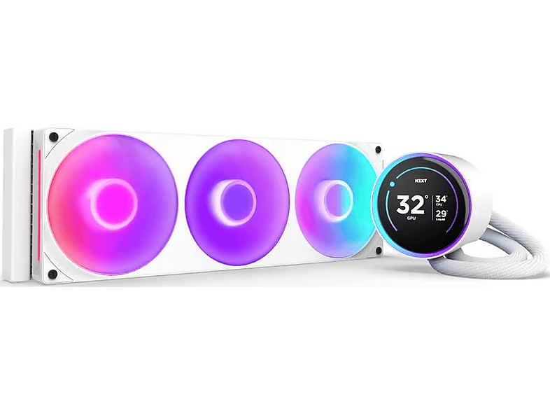 NZXT Kraken Elite 360 RGB Wasserkühlung, Weiss